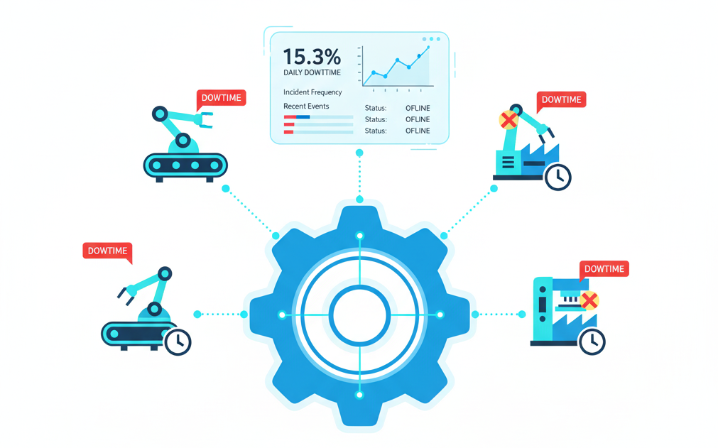 Automating downtime monitoring to improve plant performance